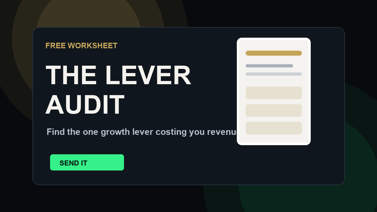 The Lever Audit thumbnail